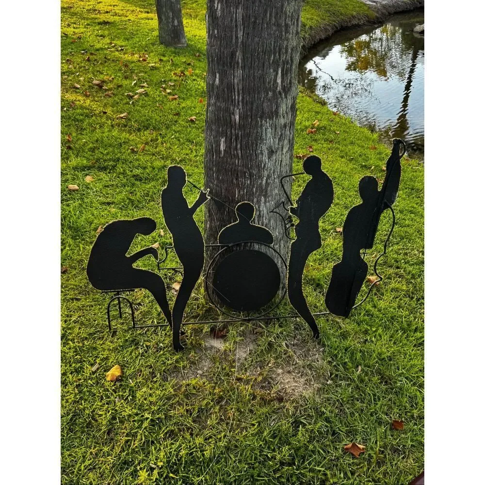 Curtis Jere Metal Jazz quintet Metal Wall Decor.